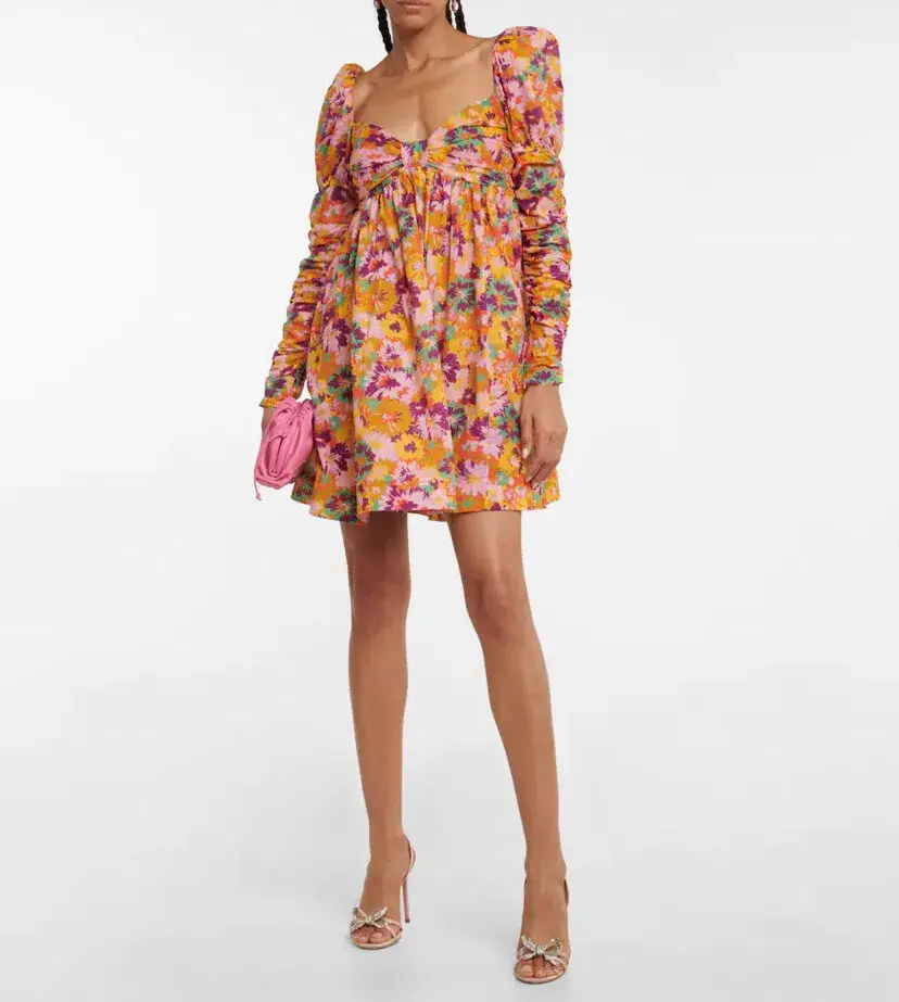 Zimmermann Floral Cotton Mini Dress Size 1 / AU 10  - Image 1