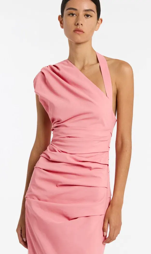 Sir the Label Giacomo Gathered Gown Pink Size 2 / AU 10 - Image 4
