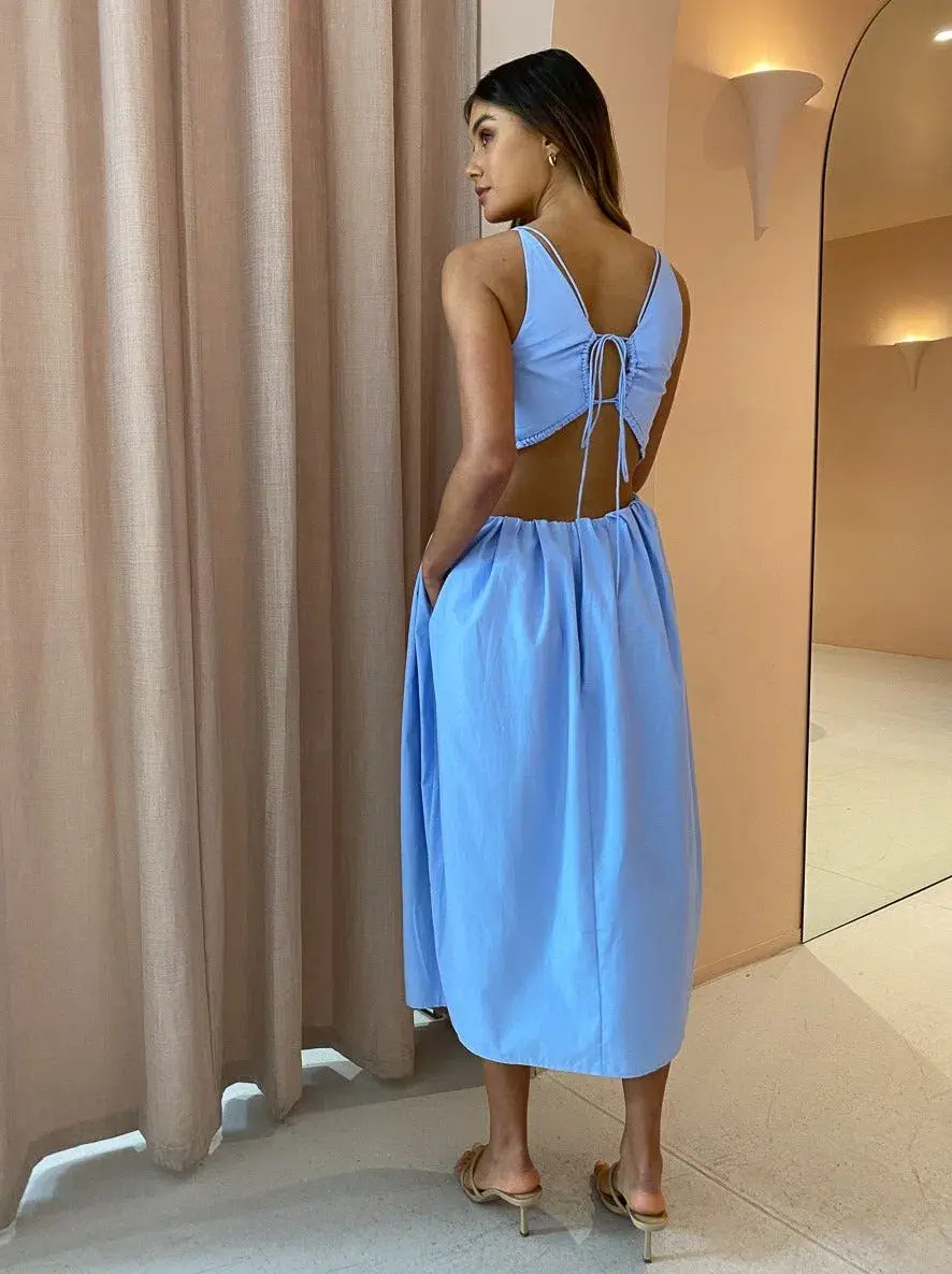 Camilla and Marc Kiri Dress in Powder Blue Size 14 - Image 4