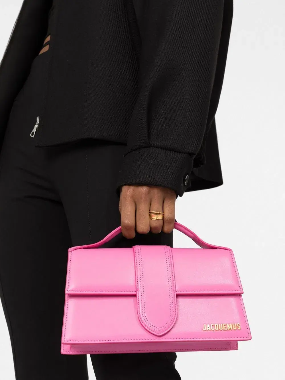 Jacquemus Le Grand Bambino in Pink - Image 1