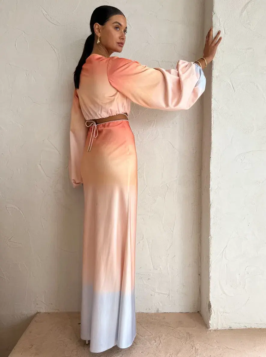 Significant Other Karli Skirt Horizon Size 8 for rent on The Volte - main image