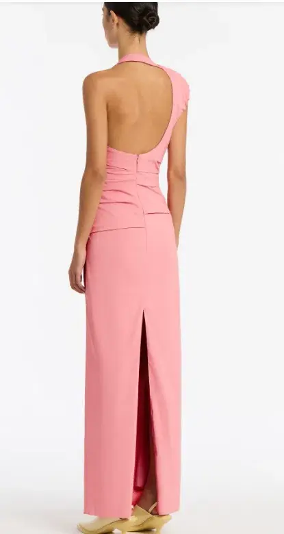 Sir The Label Giacomo Gathered Gown in Pink Size 2 / Au 10 - Image 3
