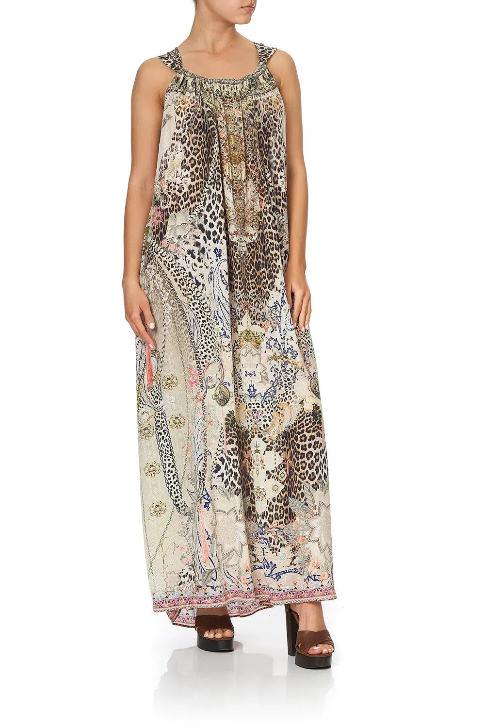 Camilla Drawstring Dress Forever Forever Print One Size - Image 1
