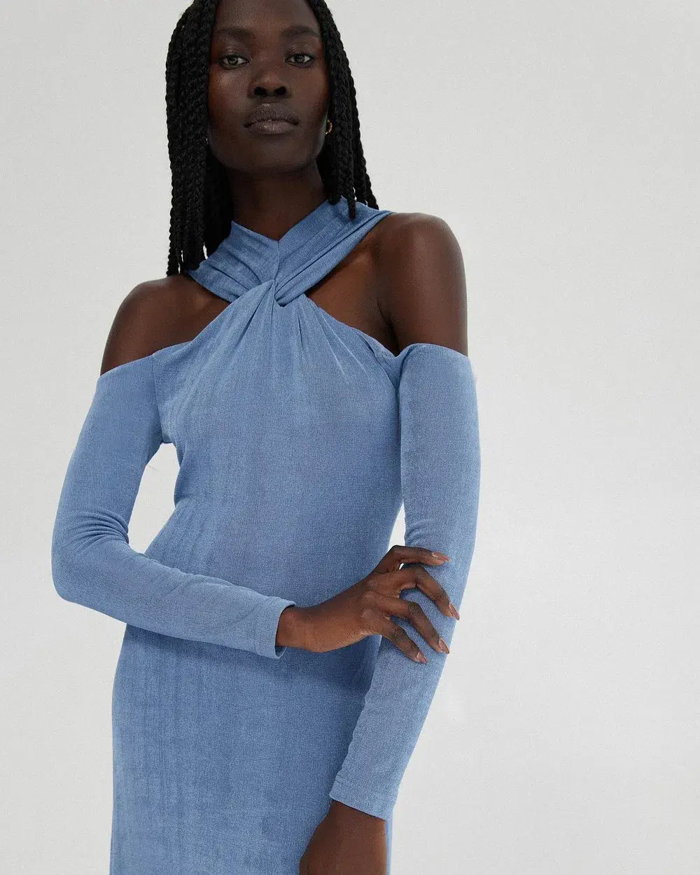 Significant Other Yara Maxi Dress Blue Size 14 - Image 2