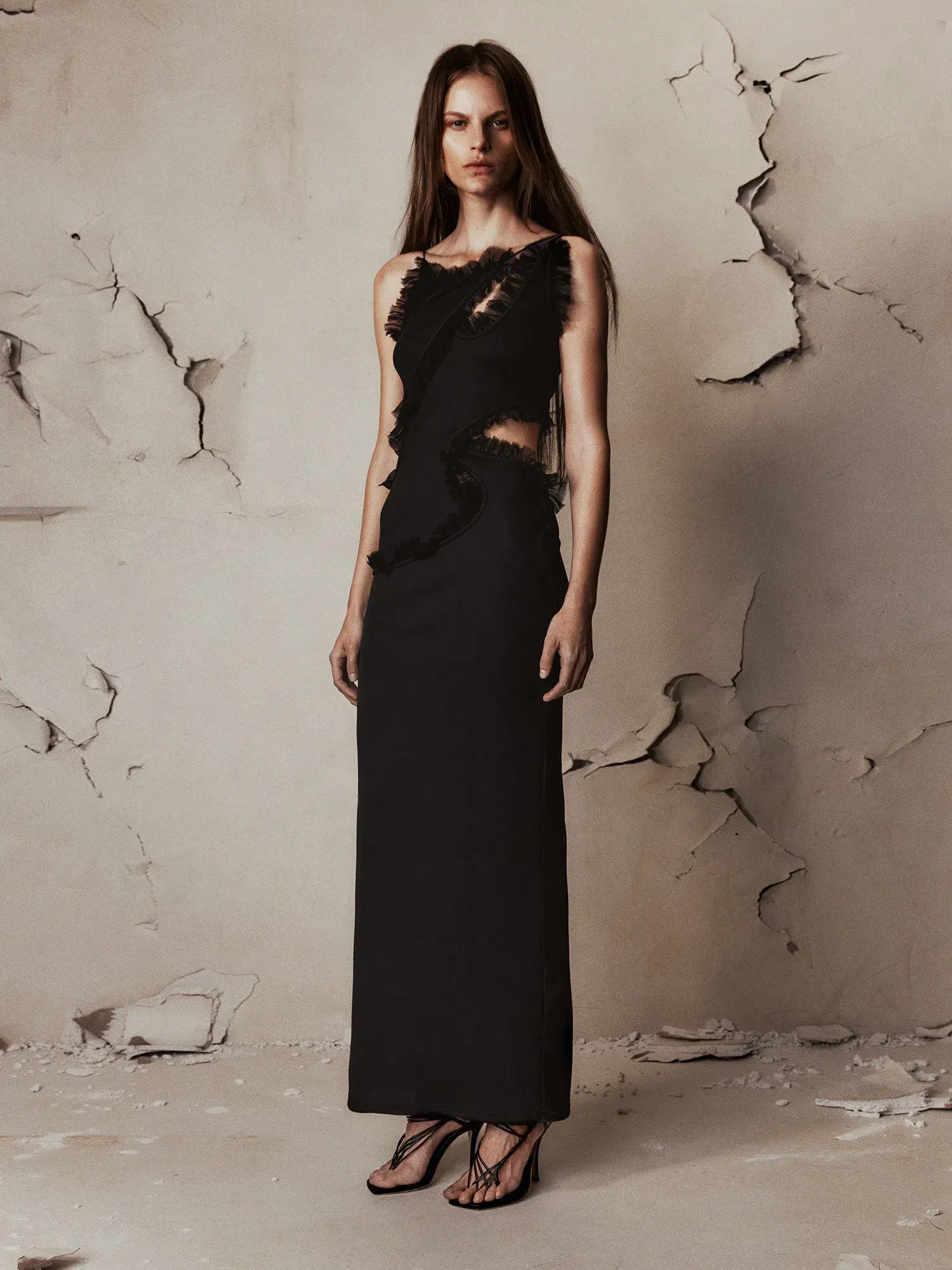 Christopher Esber Carina Interlinked Dress Black Size 8 / S - Image 5