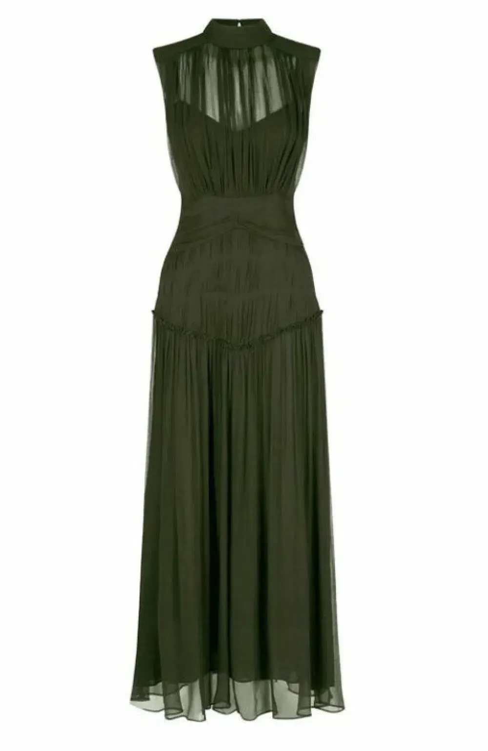 Shona Joy Clemence High Neck Midi Dress - size 10 - Image 4