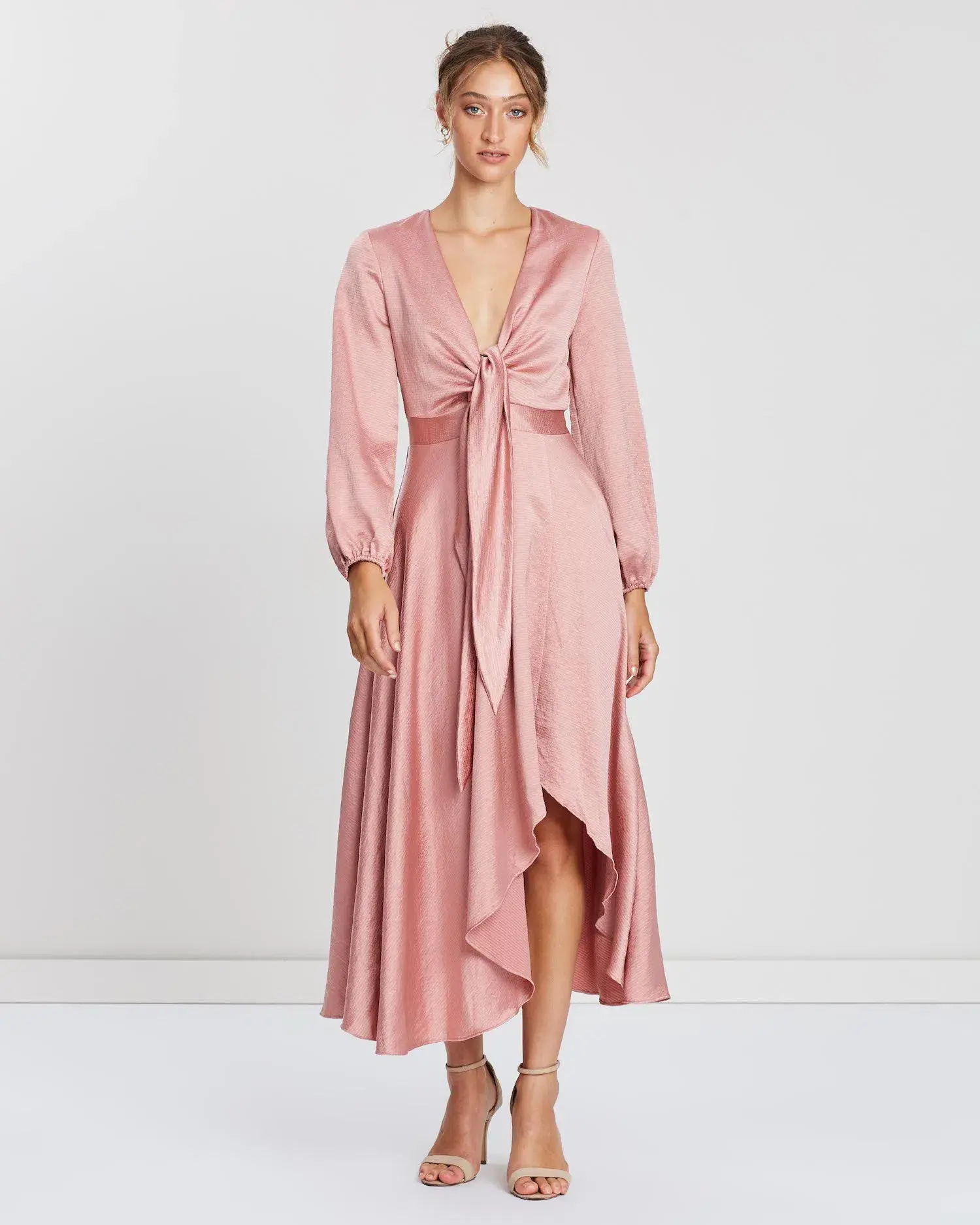 Pasduchas Mercury Midi Dress Blush Size 8  - Image 1