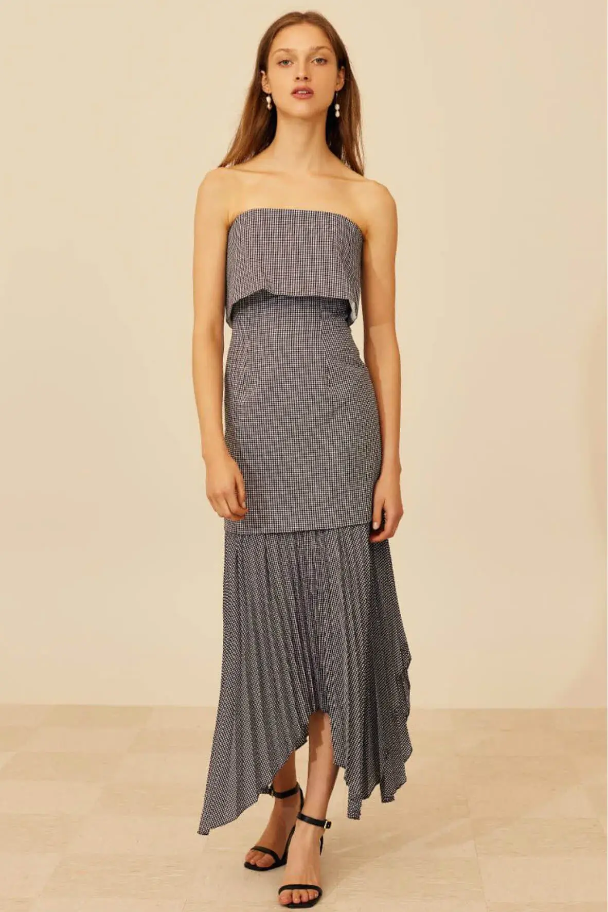 C/MEO Collective Ovation Midi Dress Gingham Size XS/Au 6  - Image 1