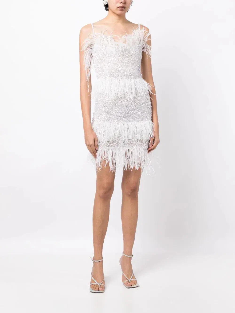 Rachel Gilbert Frenchy Mini Dress Ivory Size 1 / AU 8  - Image 2