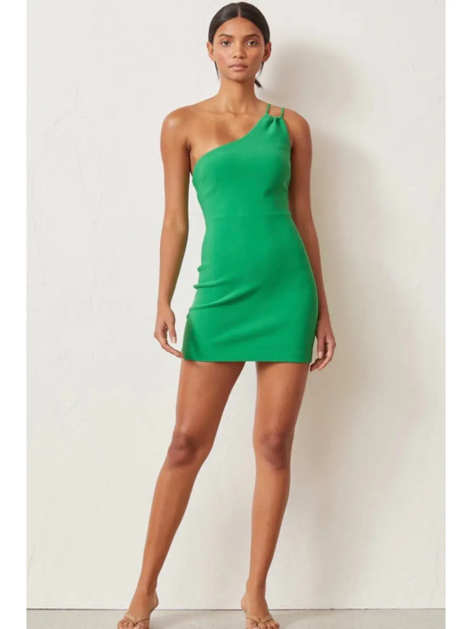 Bec & Bridge Emerald Avenue Mini Dress Green Size AU 6 - Image 2