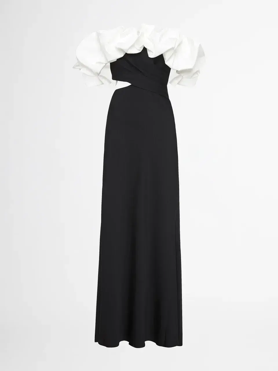 Sheike Margot Maxi Dress Black/White Size 8 for rent on The Volte - main image
