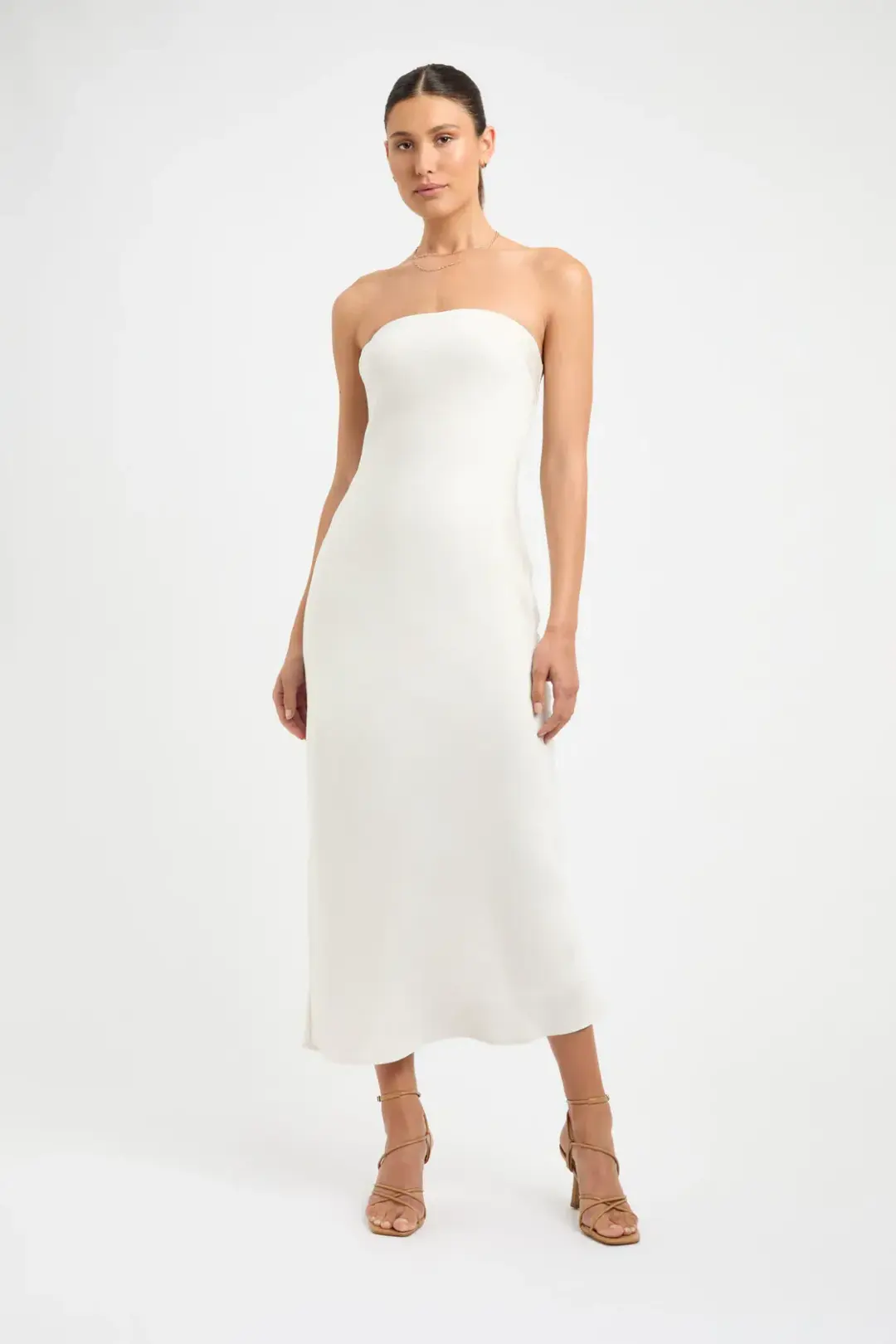 Kookai Milan Ivy Slip Dress Ivory Size 36/AU 8 for rent on The Volte - main image