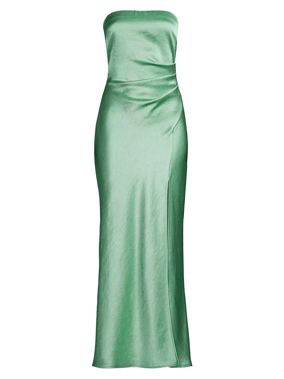 Bec & Bridge Symone Strapless Dress Moss Green Size 8 - Image 4