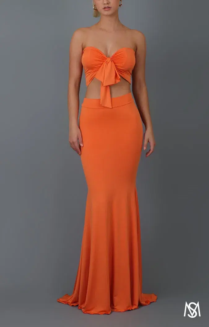 Studio Minc Havana Set Orange Size 8 - Image 1