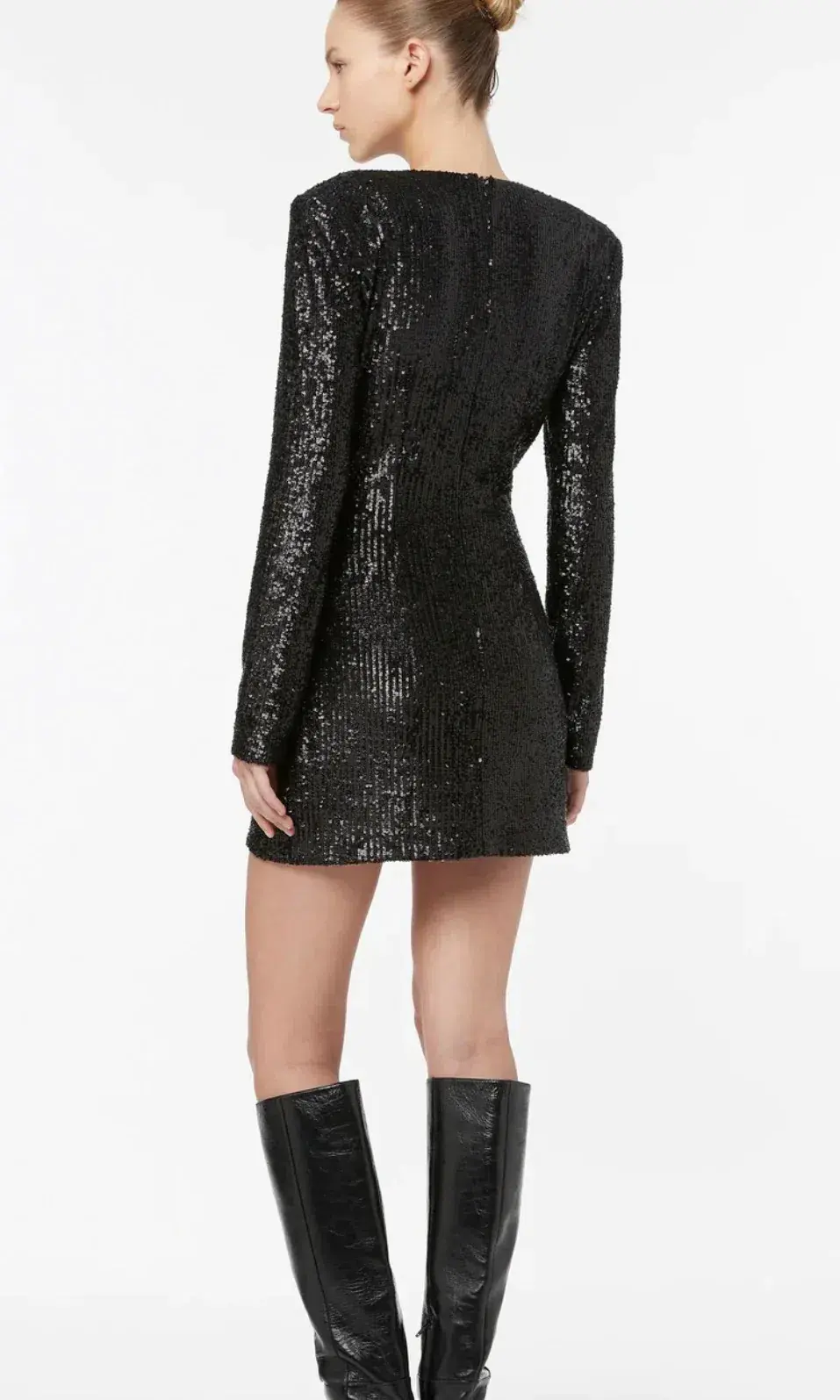 Manning Cartell Before Pop Long Sleeve Mini Dress Black Size XS / AU 6 - Image 3