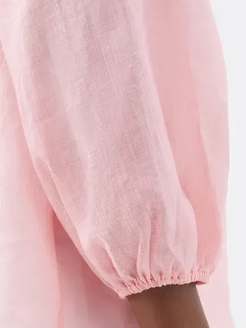 ZIMMERMANN Tiggy Billow Blouse & the Tiggy Frill Hem Midi Skirt (4/AU16) - Image 5