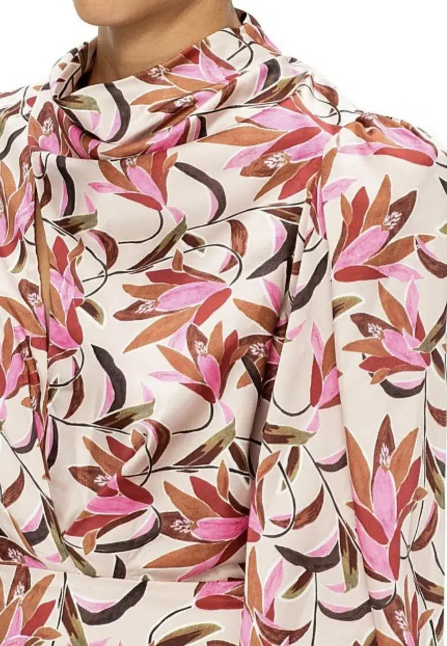 Acler Coleman Mini Dress Print Size 8  - Image 4