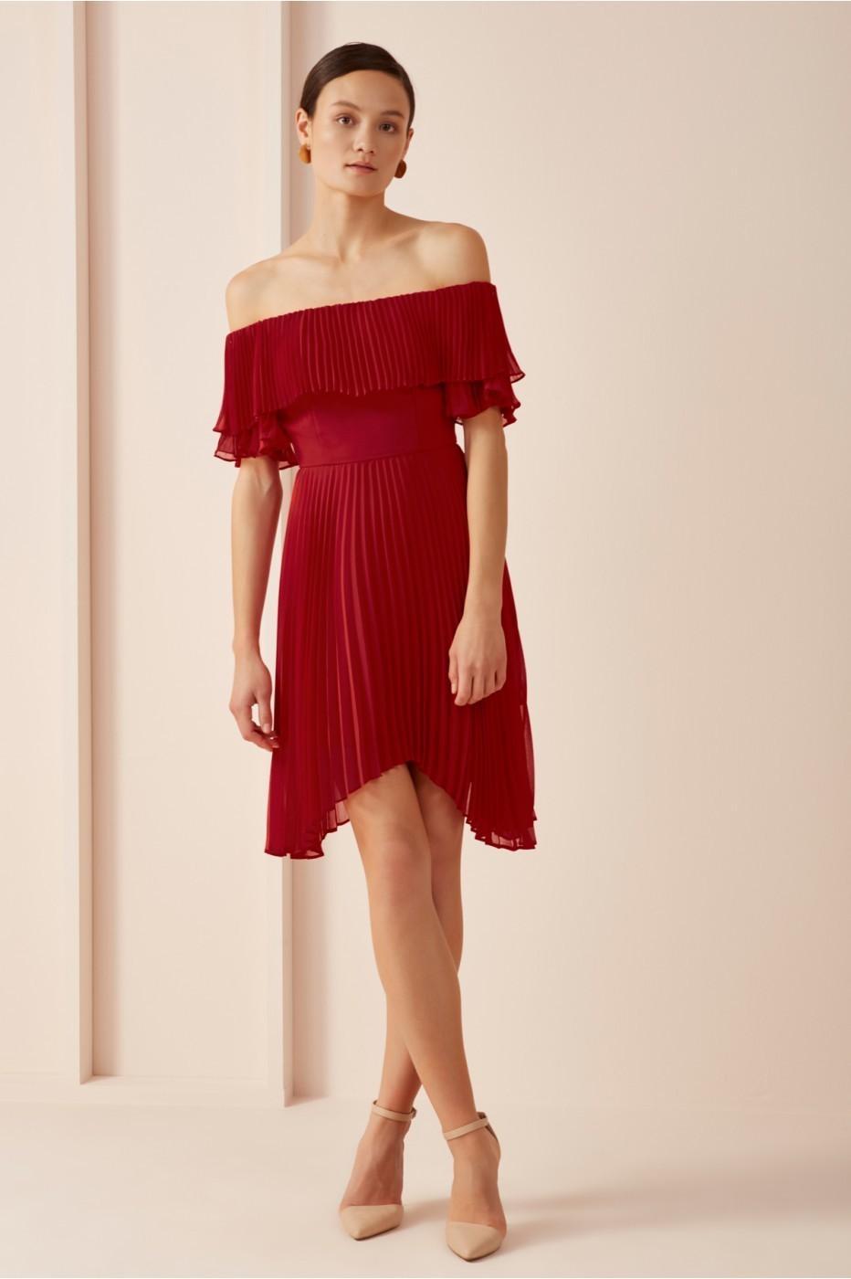 Keepsake seasons dress red - Image 1