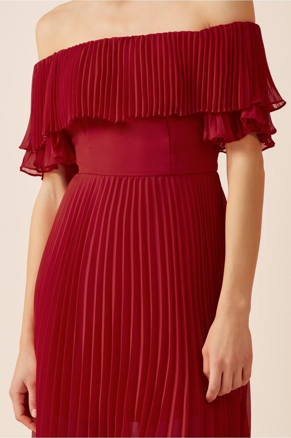 Keepsake seasons dress red for rent on The Volte - main image