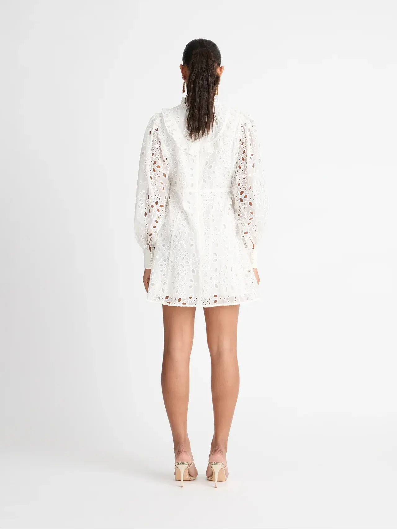 Sheike Sienna Lace Dress White Size AU 14  - Image 2