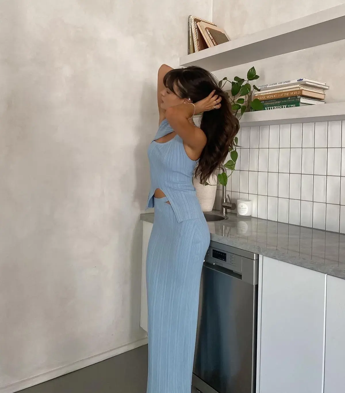 Henne Romee Set in Cloud Nine Blue Size AU 10 - Image 6