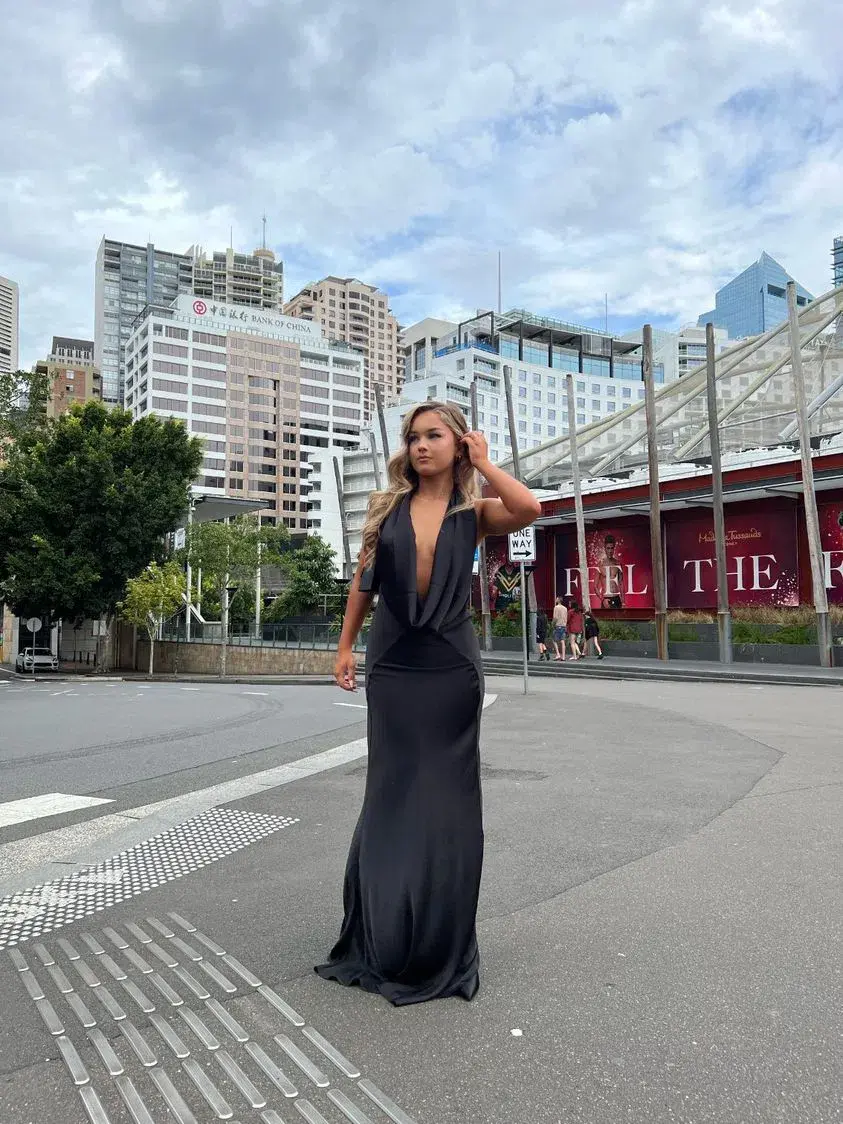 Rat & Boa Donyale Dress Black Size S/Au 8 for rent on The Volte - main image