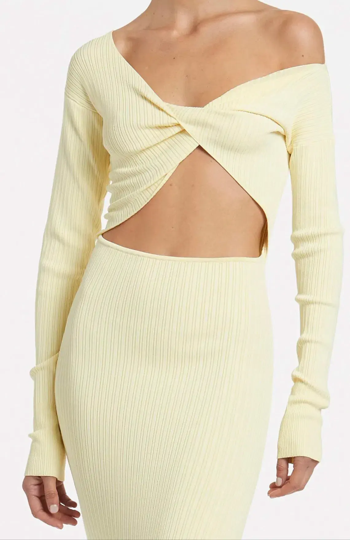 Sir the Label Kelvin Dress Yellow Size 0 / AU 6 - Image 3