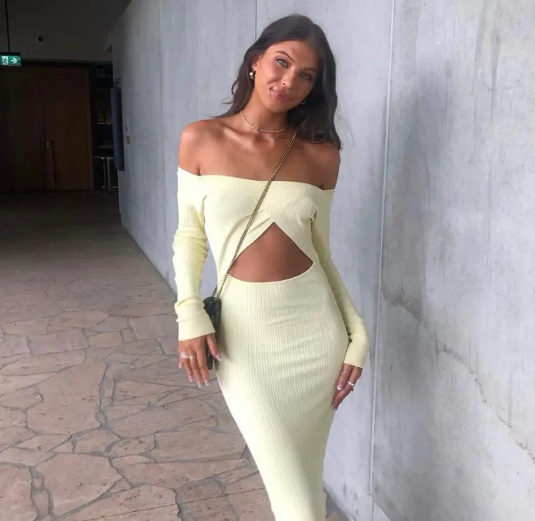 Sir the Label Kelvin Dress Yellow Size 0 / AU 6 for rent on The Volte - main image