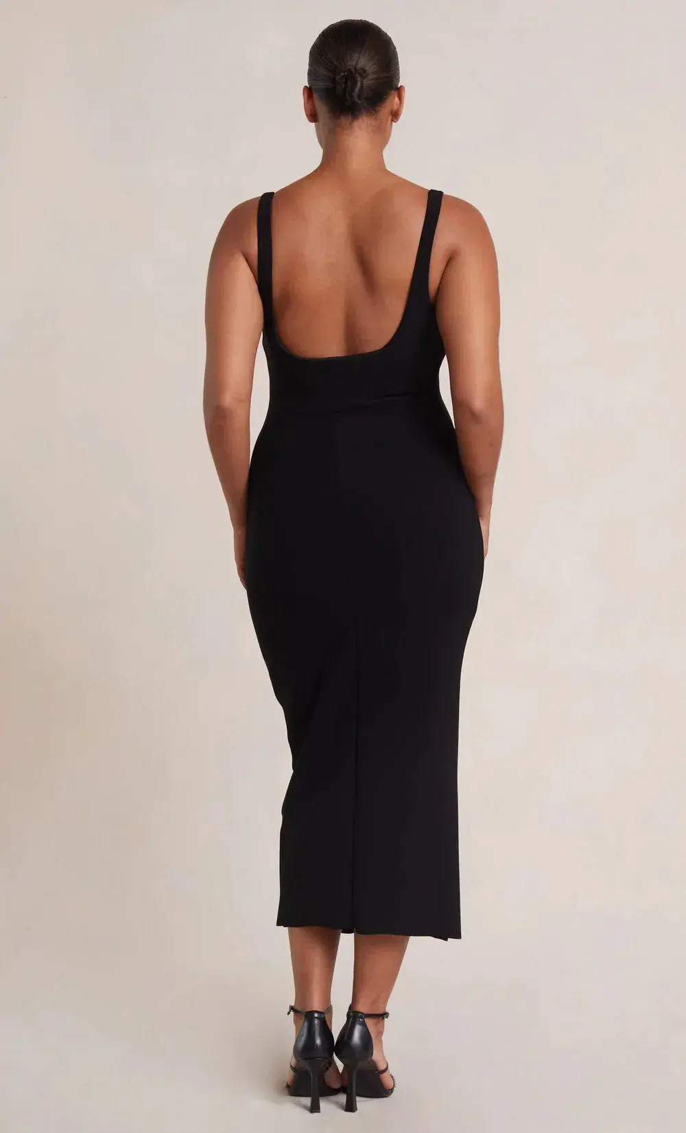 Bec & Bridge Be Mine Square Neck Dress Black Size 18 - Image 2