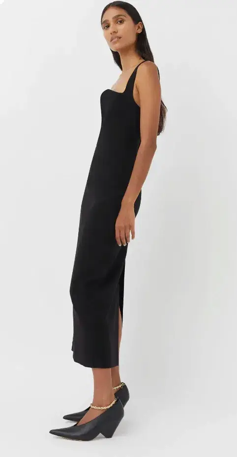 Camilla & Marc Brixton Midi Dress Black Size 10 - Image 4