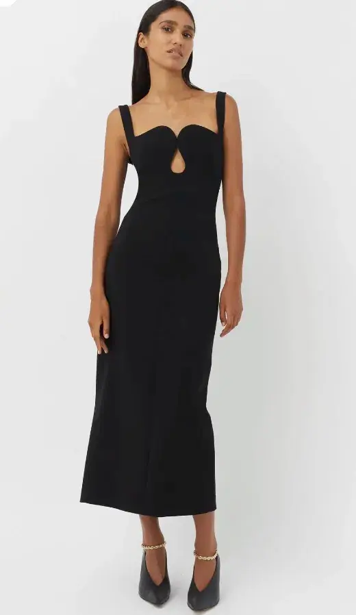 Camilla & Marc Brixton Midi Dress Black Size 10 - Image 1