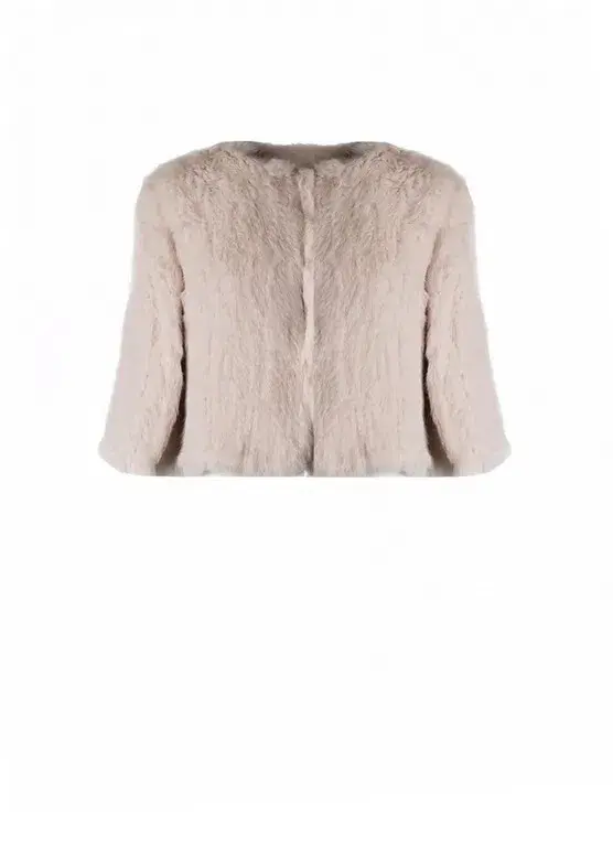 Mode and Affaire Fur Cape Blush One Size - Image 2