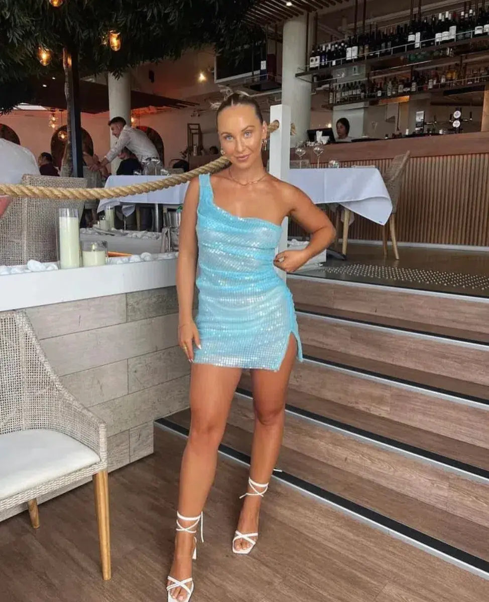 Cult Naked Blu Moon Dress Blue Size 10 - Image 1