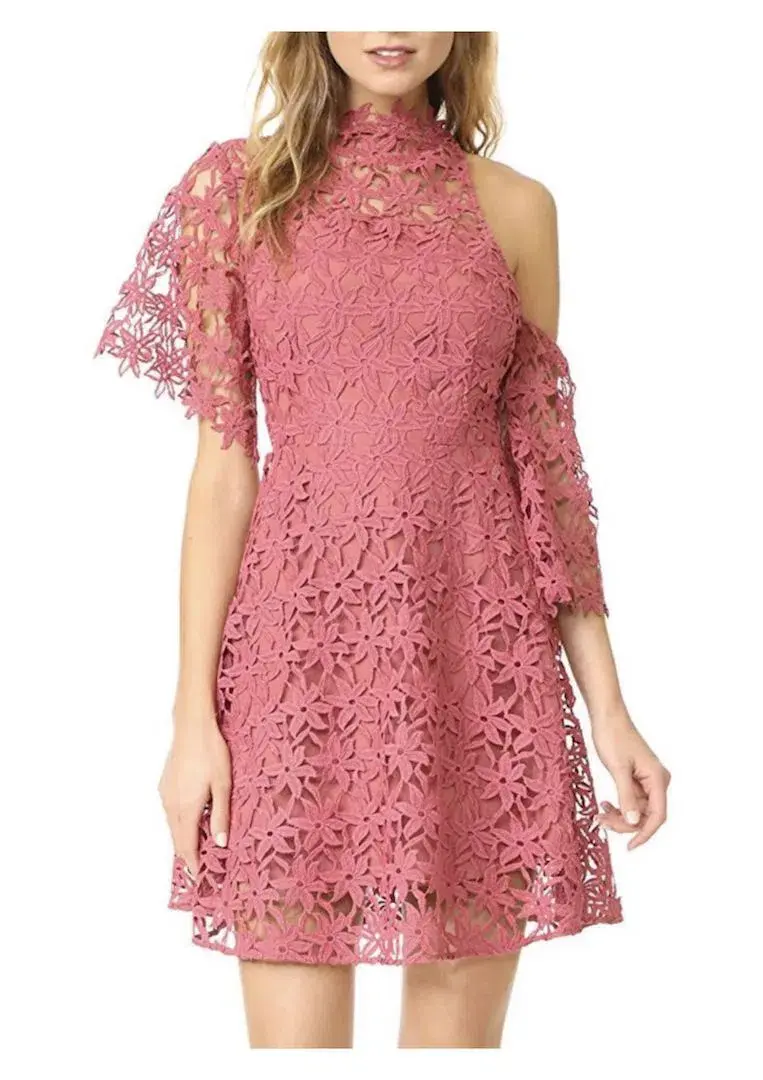 Keepsake Stay Close Mini Dress in Paprika Pink Size M / Au 10 - Image 1
