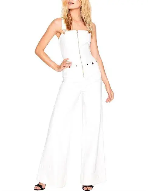 Alice McCall Quincy Jumpsuit Overalls White Size AU 10 - Image 1