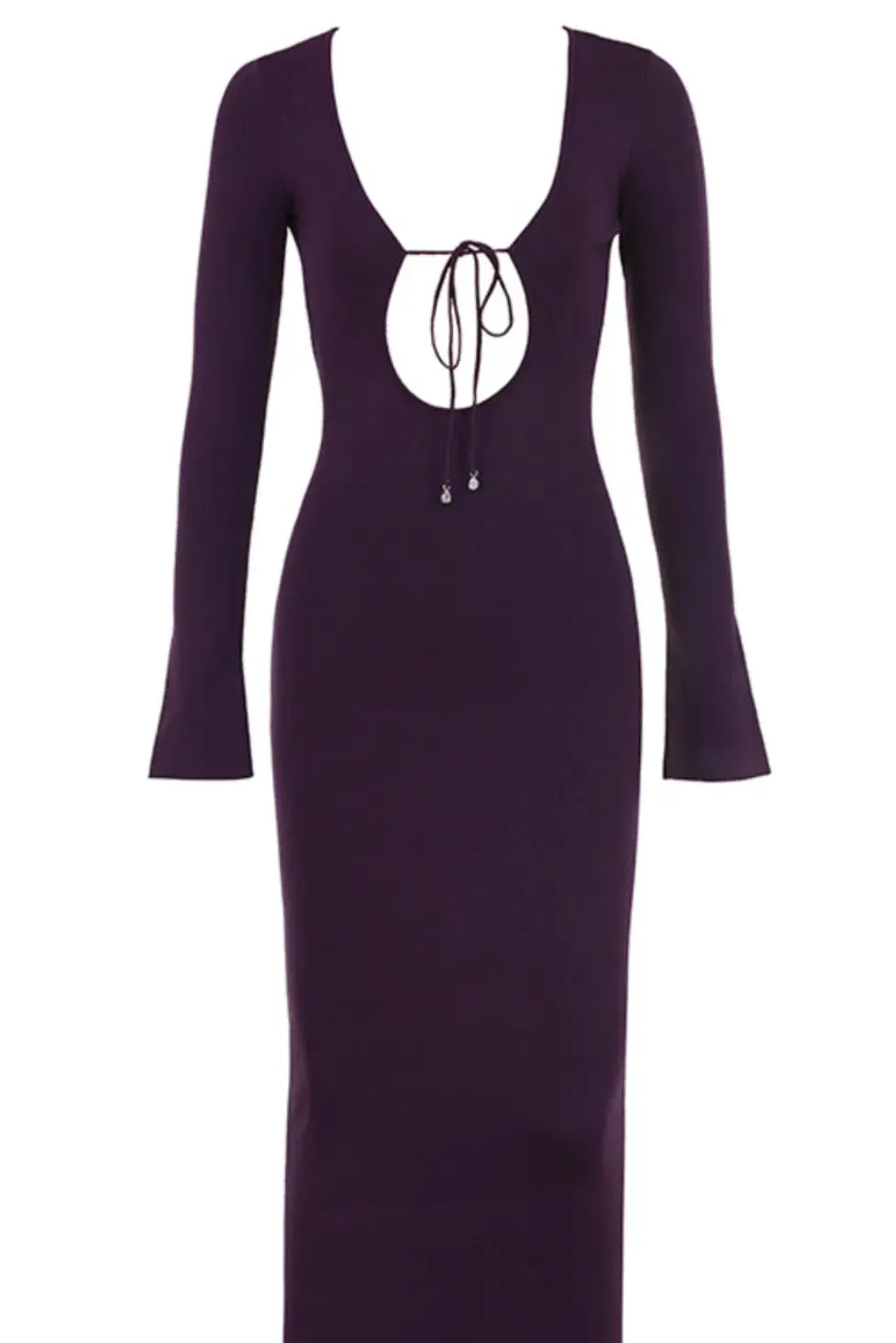 House of CB Keana Dress Purple Size AU 8  - Image 4