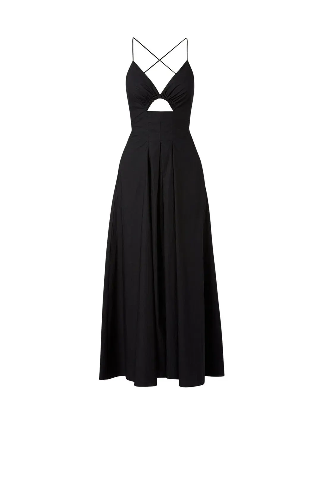 Scanlan Theodore Cotton Strappy Dress Black Size 6  - Image 3