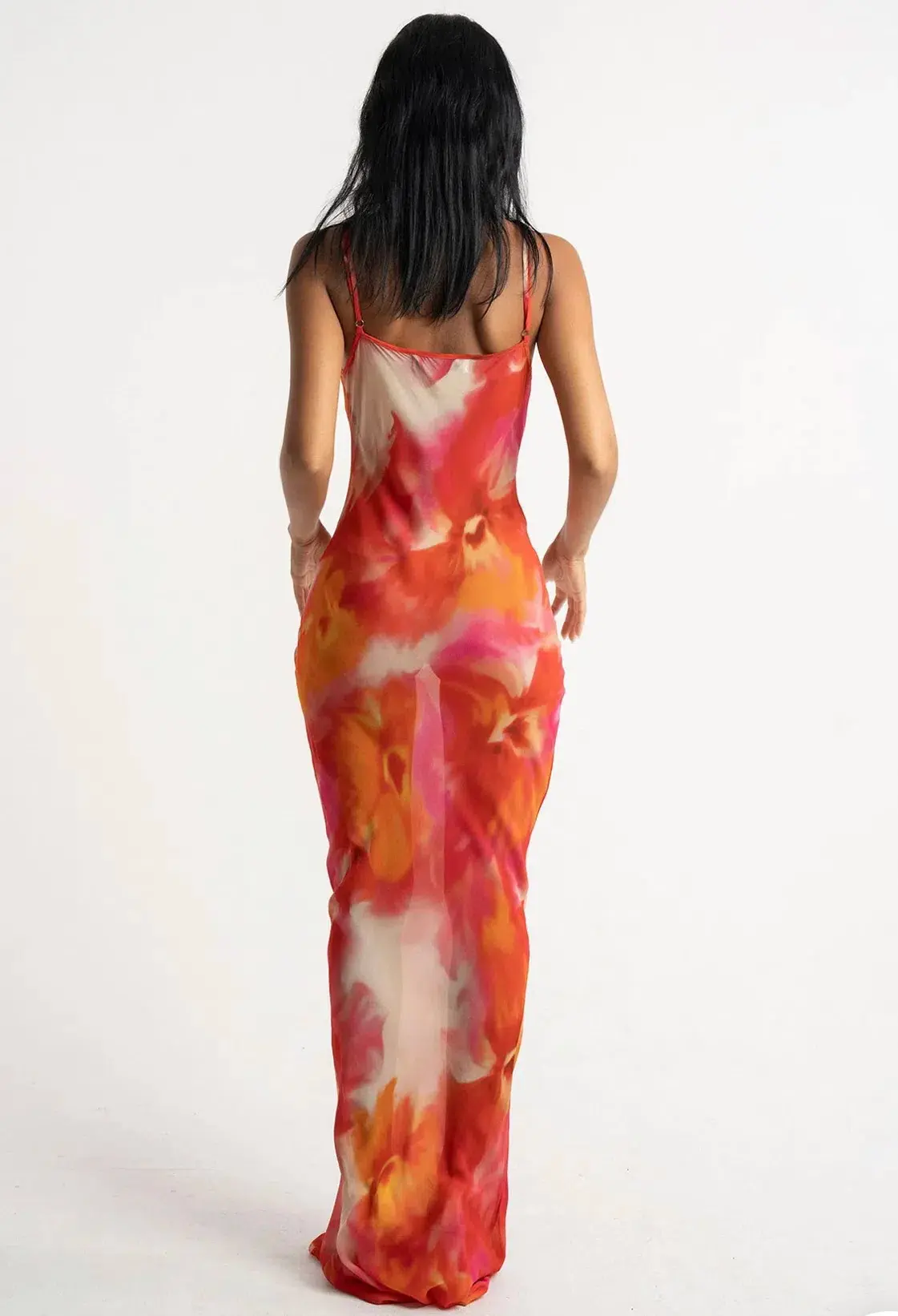 Isabelle Quinn Billie Midi Dress Pansie Size 6 - Image 2