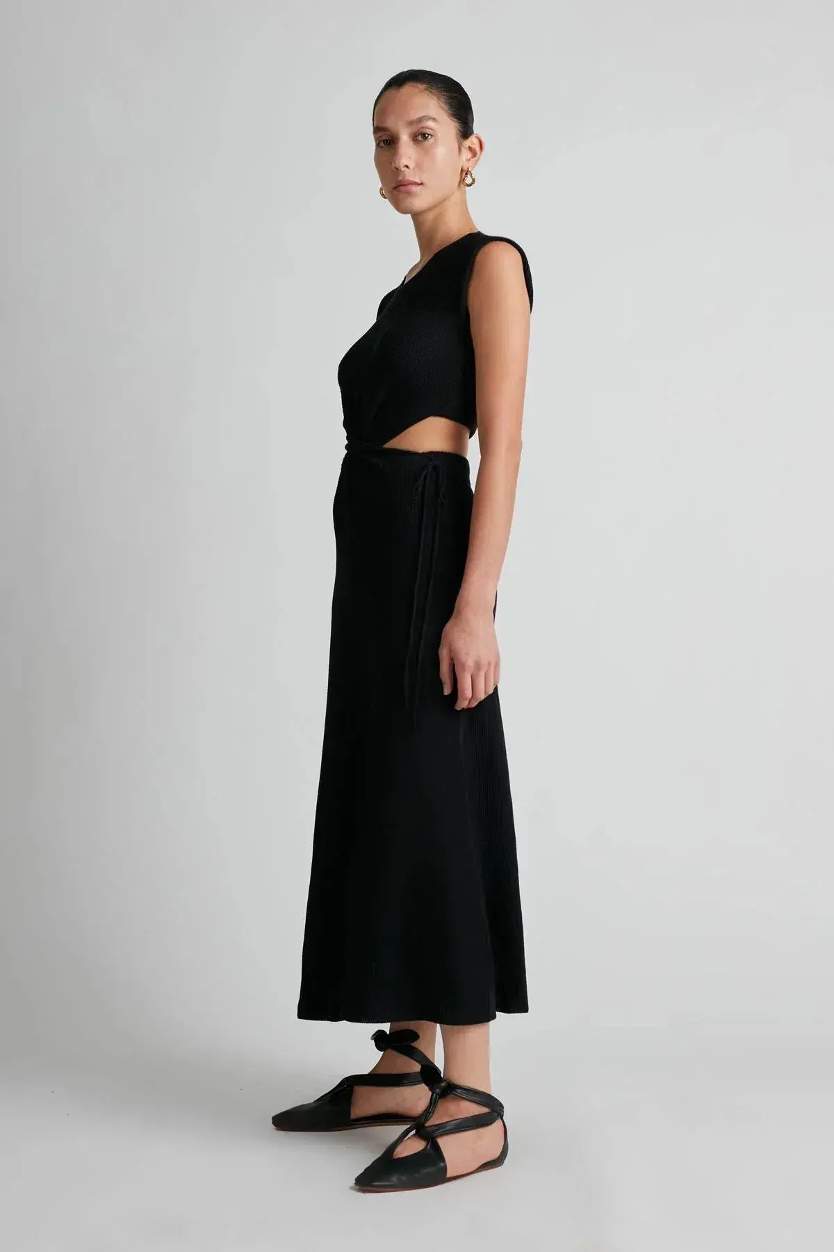 Camilla and Marc Castelli Knit Dress Black Size 6 - Image 2