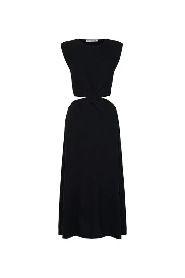 Camilla and Marc Castelli Knit Dress Black Size 6 - Image 5