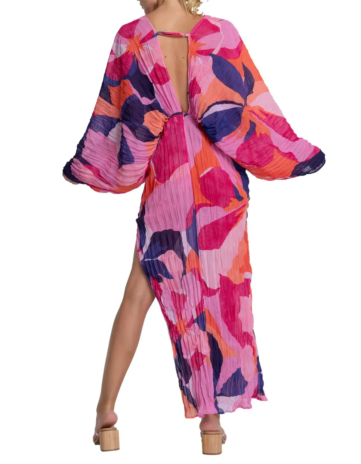 L'Idee De Luxe Long Sleeve Gown Capri Pink Size 6 / XS - Image 3