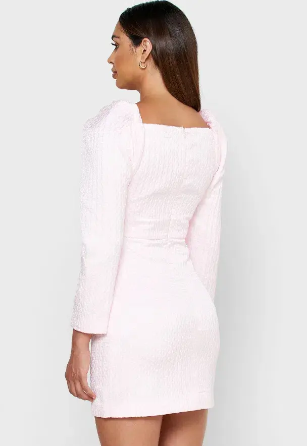 Elliatt Majestic Mini Dress Pink Size XL / Au 14 - Image 3
