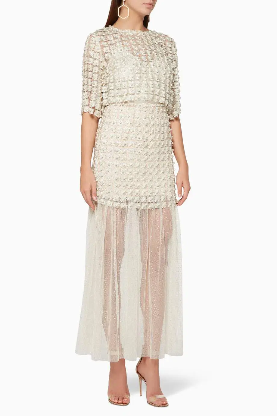 Elliatt Marilyn Skirt in Champagne Size 12 - Image 1