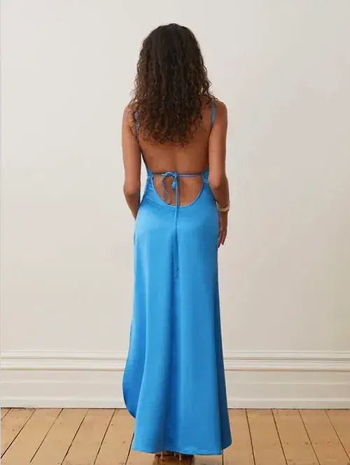 Arcina Ori Amari Dress Blue Size S / Au 8 - Image 3