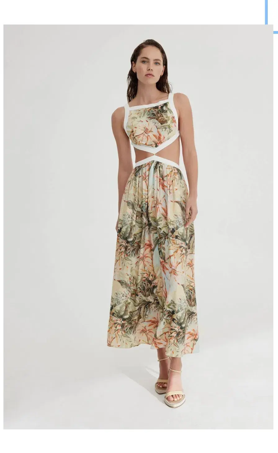 Significant Other Marino Dress Floral Size 6 for rent on The Volte - main image