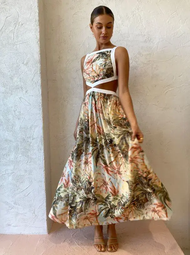Significant Other Marino Dress Floral Size 12 for rent on The Volte - main image