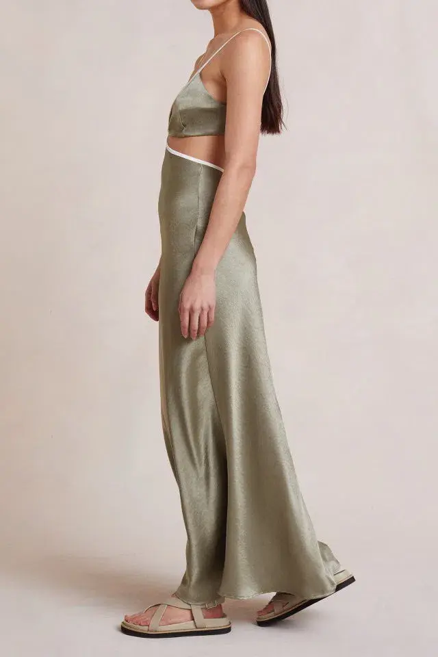Bec & Bridge Veronique Dress Sage Size 8  - Image 3