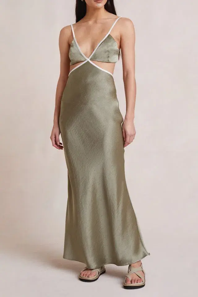 Bec & Bridge Veronique Dress Sage Size 8  - Image 1