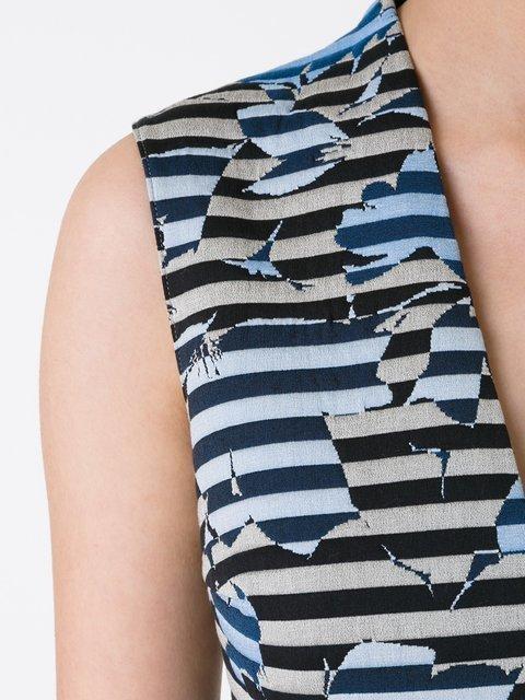 Scanlan Theodore striped floral weave dress - Image 3