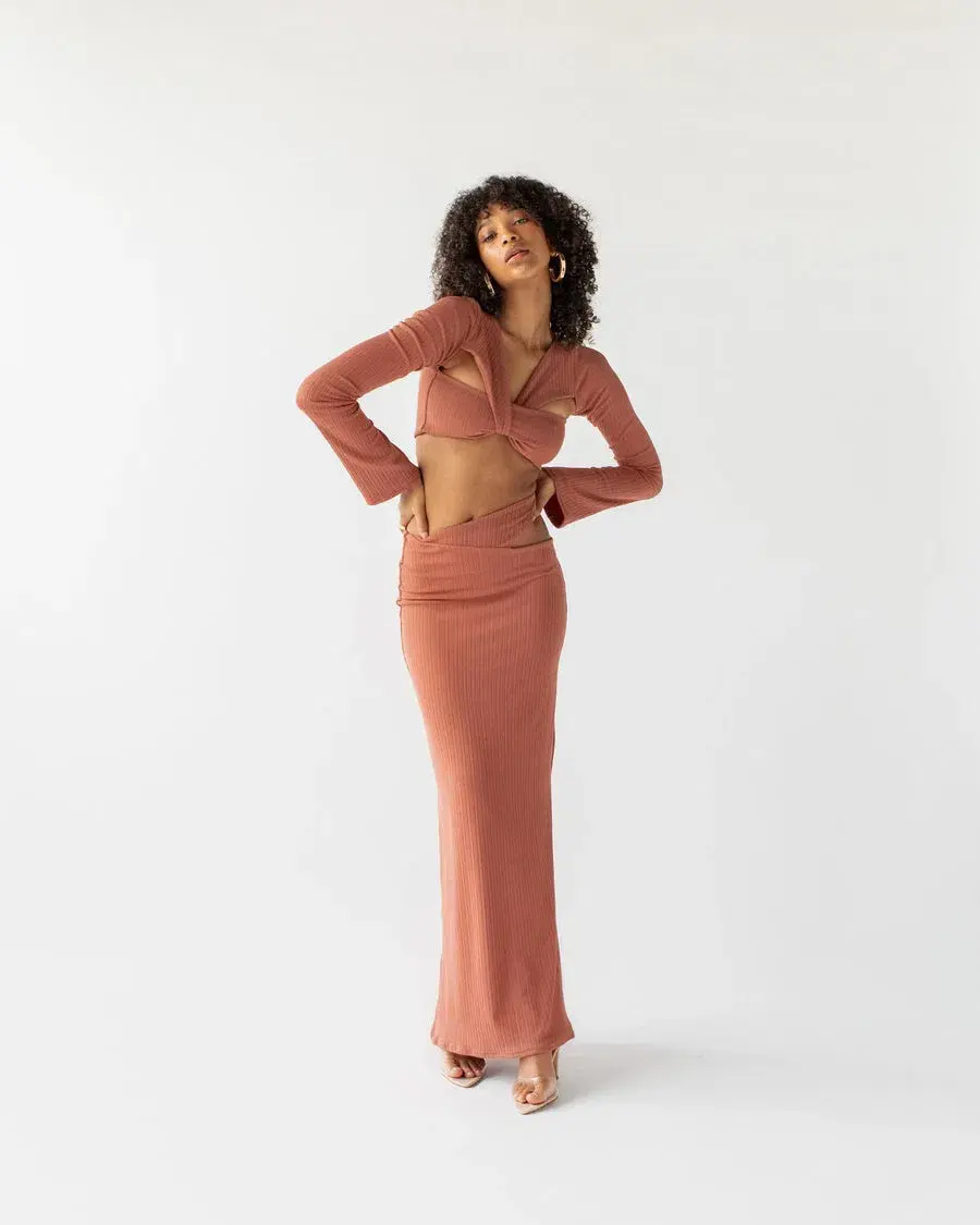 Arcina Ori Ciara Set Brown Size 8  for rent on The Volte - main image